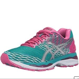 ASICS Gel-Nimbus 18 Pink/Teal